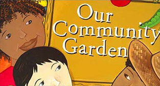 Community garden graphic